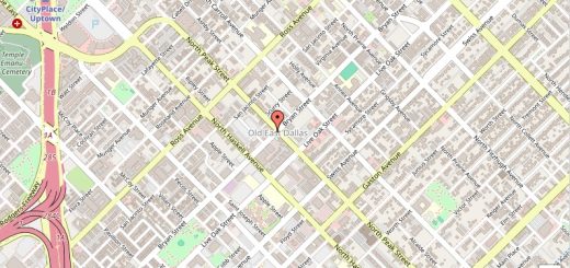 Downtown Dallas Map – Map of Dallas